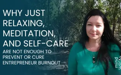 Why Just Relaxing, Meditation, and Self-Care Are NOT Enough to Prevent or Cure Entrepreneur Burnout