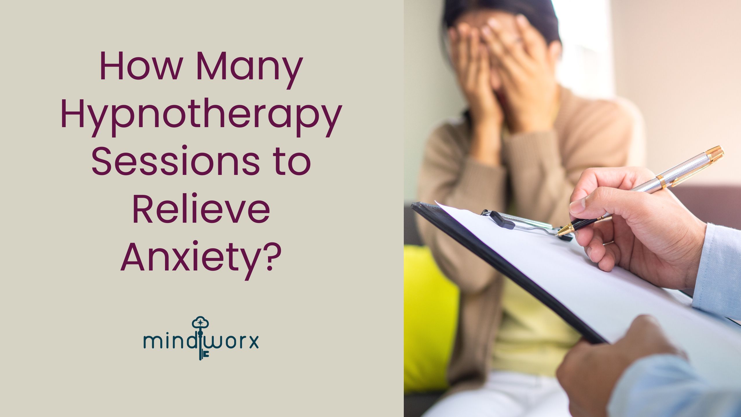 how many hypnotherapy session for anxiety