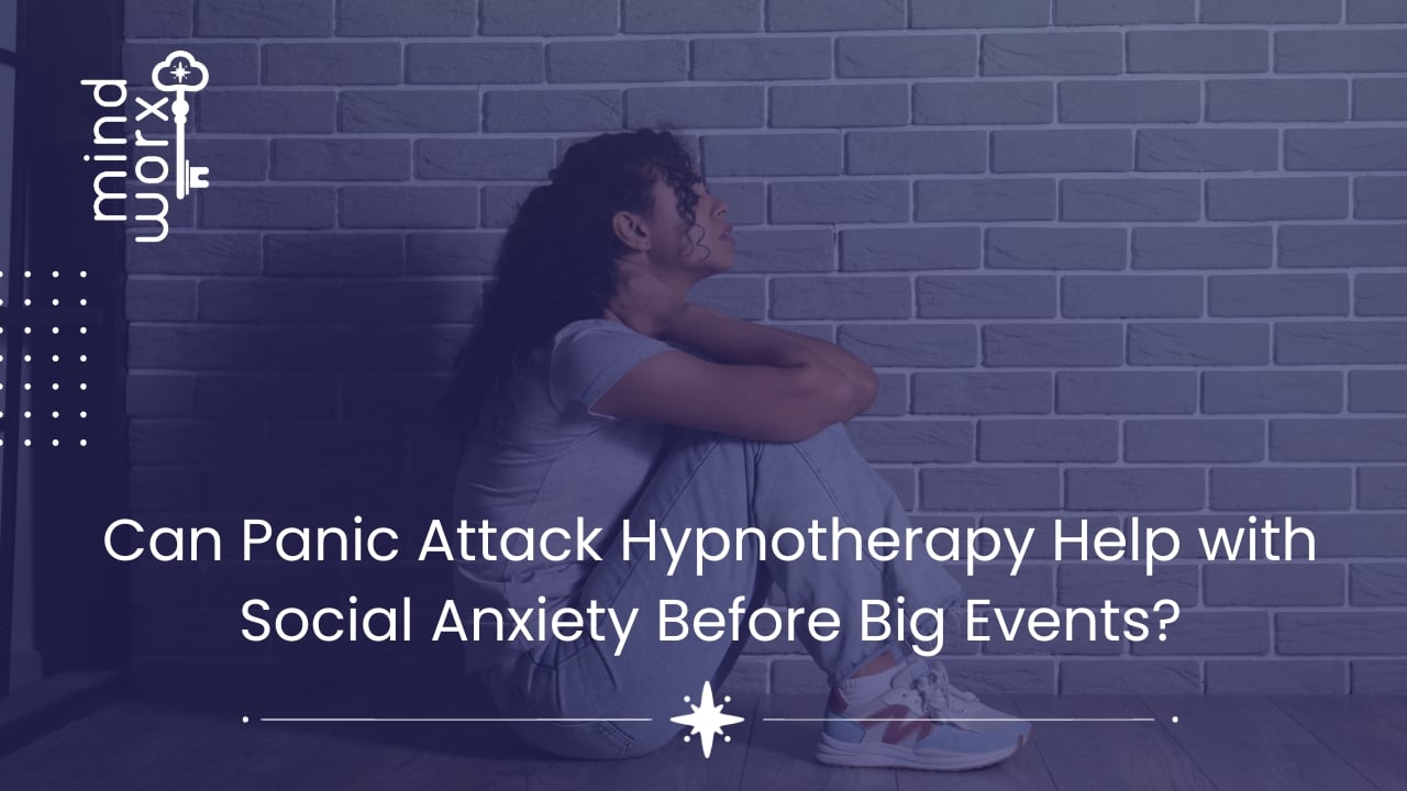 79 A person sits against a brick wall, hugging their knees, reflecting on Mindworx hypnotherapy for social anxiety relief.